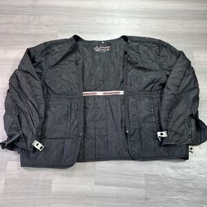 Tourmaster Liner Jacket Mens XL Black Intake Series 2 Quilted Zip Motorcycle